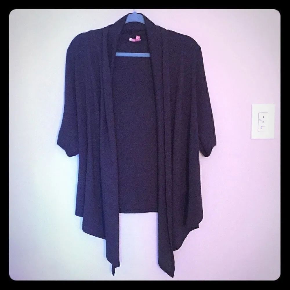 Flowy angled Cardigan   